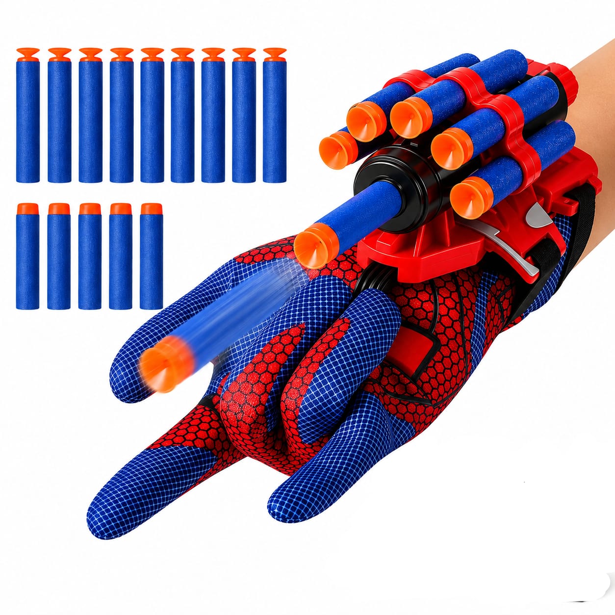 Lanzador Spider con 10 Dardos