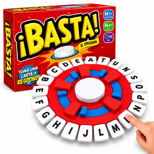 ¡BASTA! Juego Familiar de Rapidez Mental